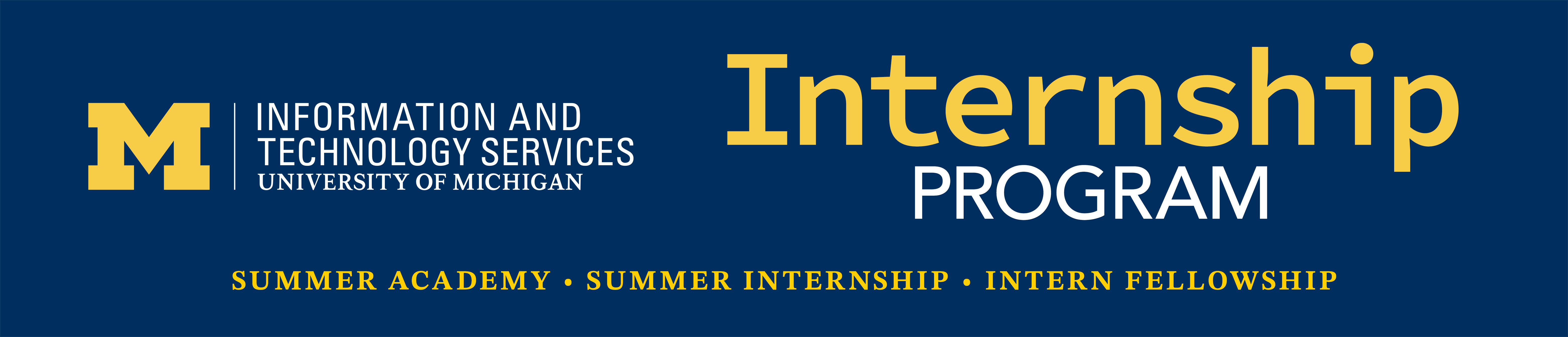 ITS Internship Banner