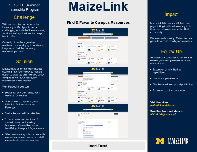 MaizeLink Poster