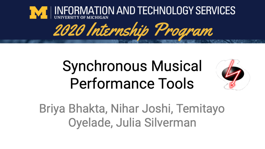 Synchronous Music Performance Tools Poster