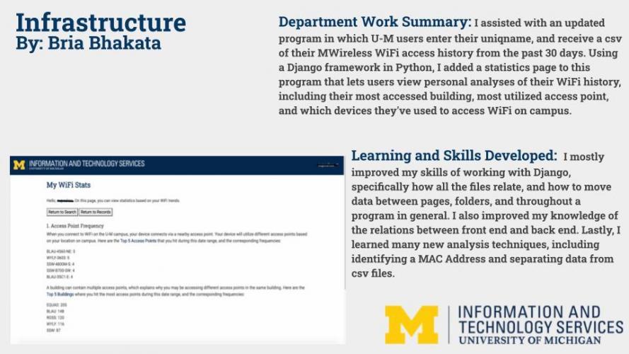 MWireless WiFi History Web Application Poster