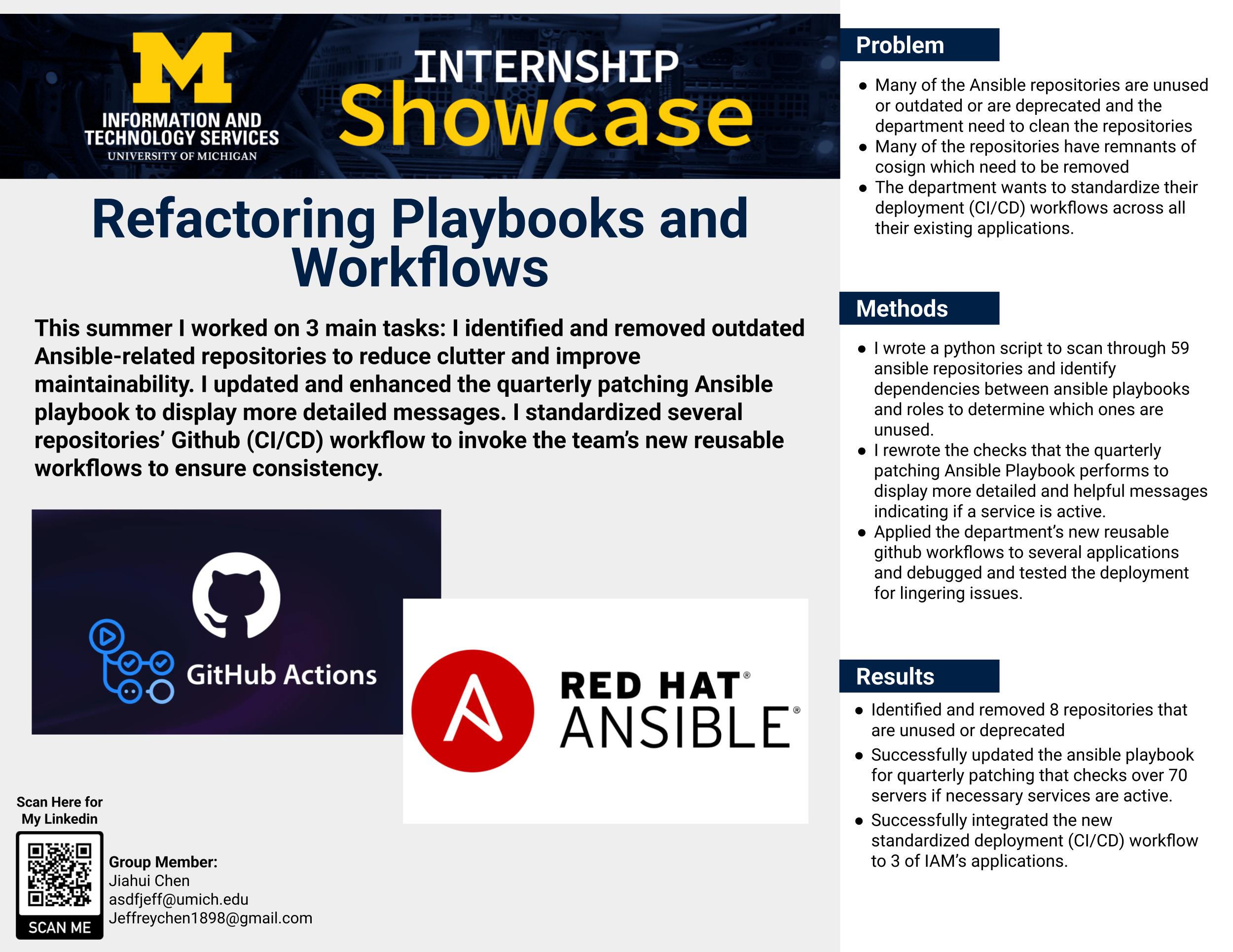 Refactoring Playbooks and Workflows